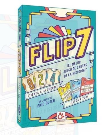 JUEGO DE CARTAS FLIP 7 | 8437027027369 | Librería Castillón - Comprar libros online Aragón, Barbastro