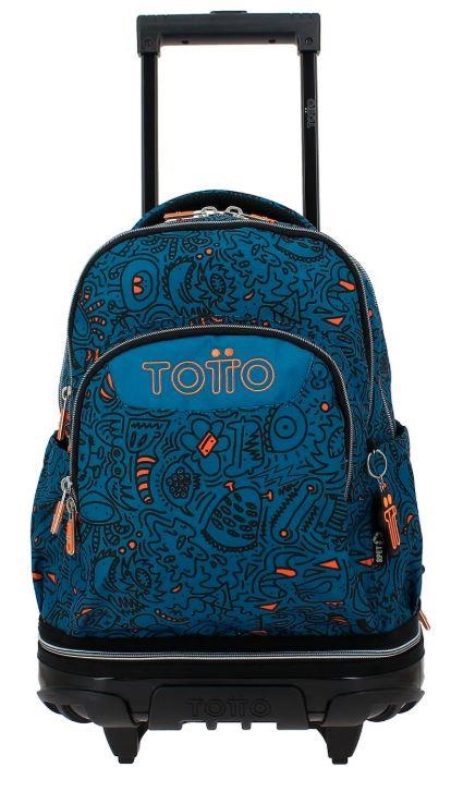 MOCHILA CON RUEDAS RUE REMOV TIZA TOTTO 5L4 | 7704682091341 | Librería Castillón - Comprar libros online Aragón, Barbastro
