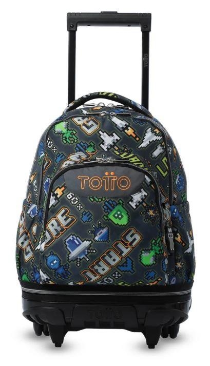 MOCHILA CON RUEDAS RUE REMOV TIZA TOTTO 4GS | 7704682209050 | Librería Castillón - Comprar libros online Aragón, Barbastro