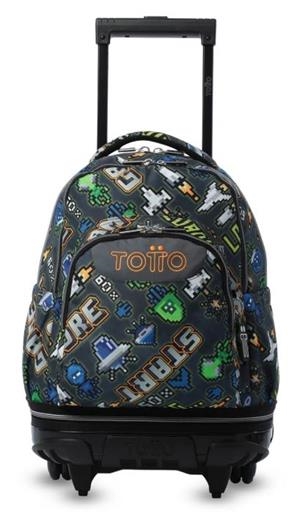 MOCHILA CON RUEDAS RUE REMOV TIZA TOTTO 4GS | 7704682209050 | Librería Castillón - Comprar libros online Aragón, Barbastro