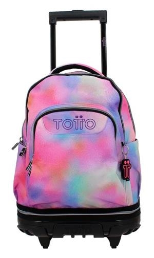 MOCHILA CON RUEDAS RUE REMOV TIZA GLITTER TOTTO 0IN | 7704682091204 | Librería Castillón - Comprar libros online Aragón, Barbastro