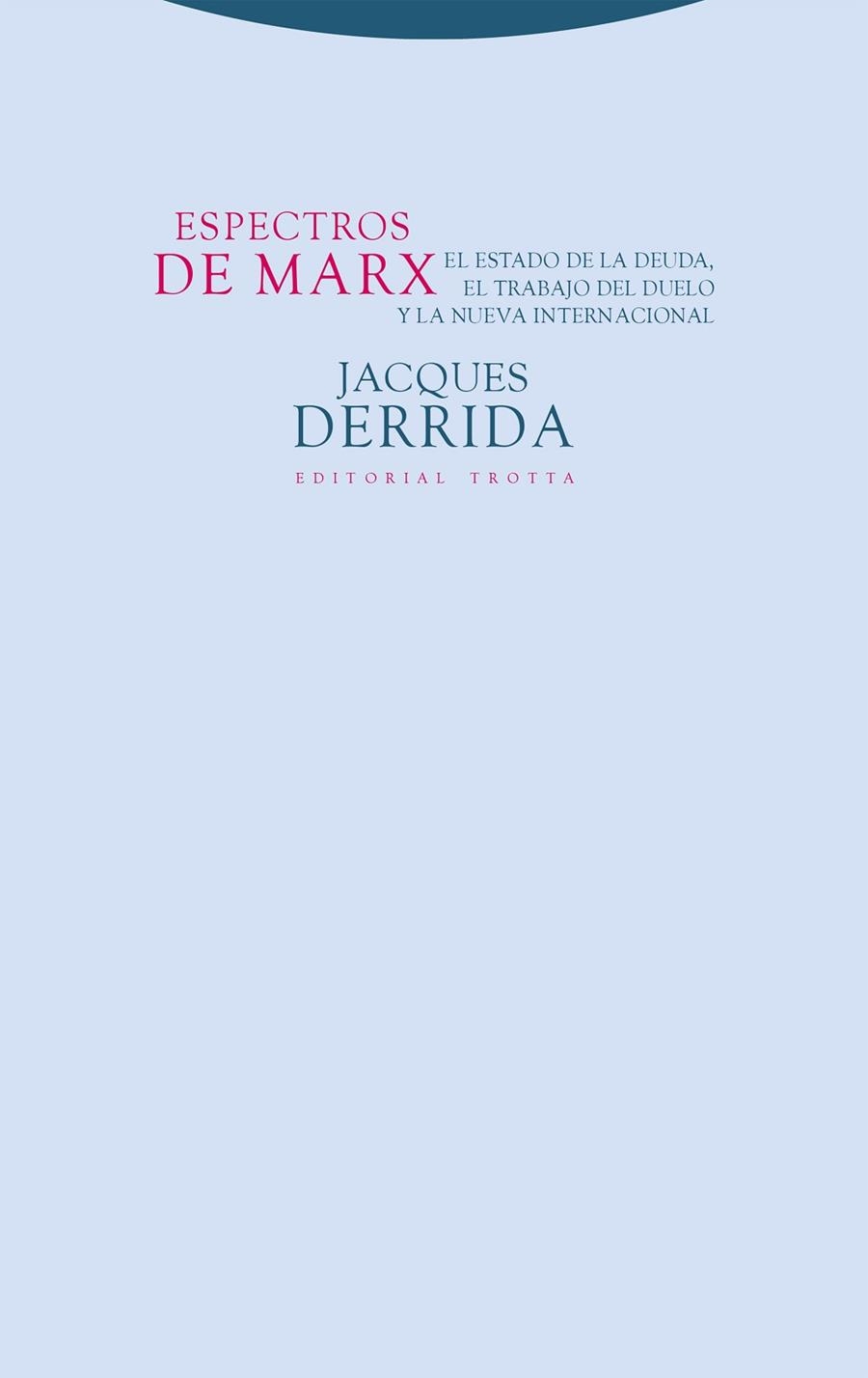 Espectros de Marx | 9788413643588 | Derrida, Jacques | Librería Castillón - Comprar libros online Aragón, Barbastro