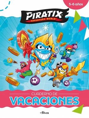 Piratix. Cuaderno de vacaciones - 5-6 años | 9788448873653 | Magicbox | Librería Castillón - Comprar libros online Aragón, Barbastro