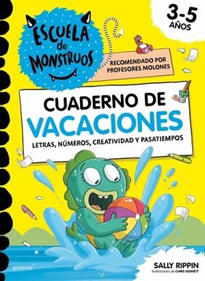 Escuela de Monstruos - Cuaderno de vacaciones | 9791387972455 | Rippin, Sally | Librería Castillón - Comprar libros online Aragón, Barbastro