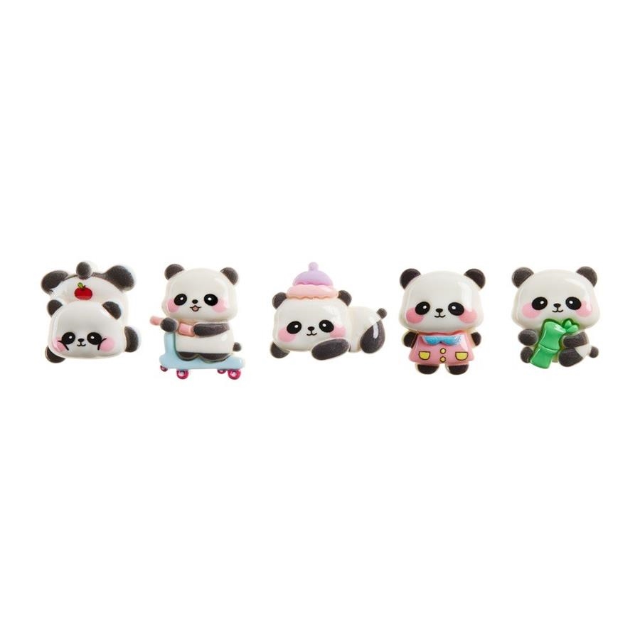 SET 5 PINS PANDA | 8422593133811 | Librería Castillón - Comprar libros online Aragón, Barbastro