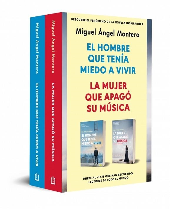 Pack Miguel Ángel Montero (contiene: El hombre que tenía miedo a vivir | La mujer que apagó su música) | 9788466389853 | Montero, Miguel Ángel | Librería Castillón - Comprar libros online Aragón, Barbastro