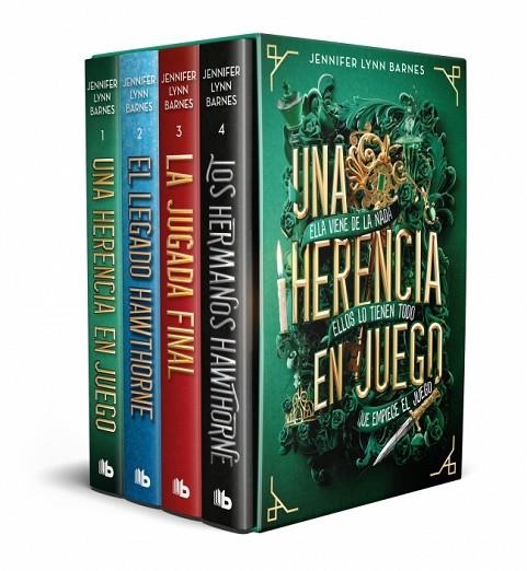 Estuche Una herencia en juego | 9791387871406 | Barnes, Jennifer Lynn | Librería Castillón - Comprar libros online Aragón, Barbastro
