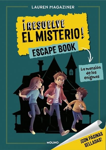 ¡Resuelve el misterio! Escape Book 1 - La mansión de los enigmas | 9788427256279 | Magaziner, Lauren | Librería Castillón - Comprar libros online Aragón, Barbastro