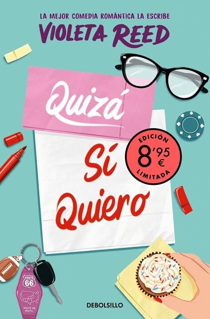 Quizá sí quiero (edición limitada · Verano) (Quererte 2) | 9788466380096 | Reed, Violeta | Librería Castillón - Comprar libros online Aragón, Barbastro