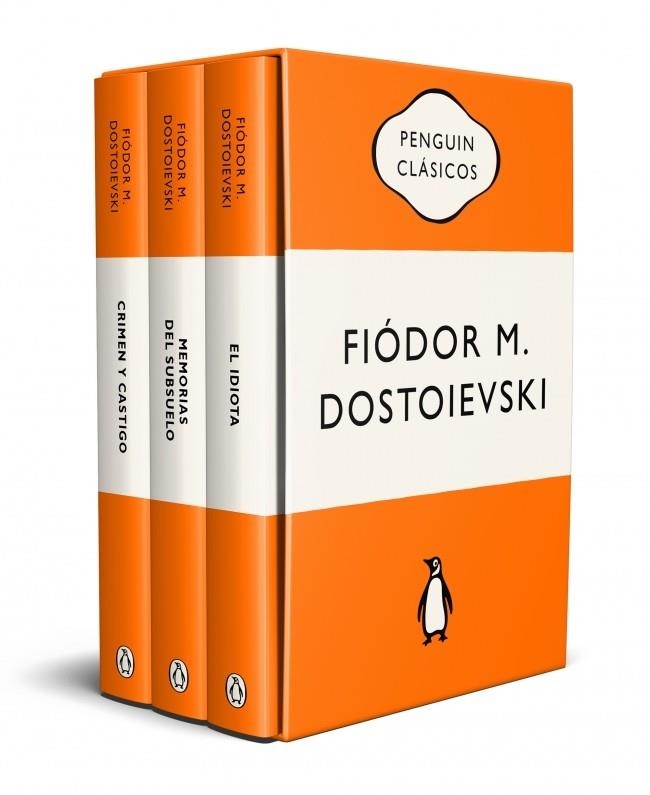 Estuche Dostoievski (contiene: Crimen y castigo | Memorias del subsuelo | El idiota) | 9788491058182 | Dostoievski, Fiódor M. | Librería Castillón - Comprar libros online Aragón, Barbastro