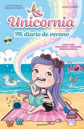 Unicornia: Mi diario de verano | 9791387973087 | Punset, Ana | Librería Castillón - Comprar libros online Aragón, Barbastro