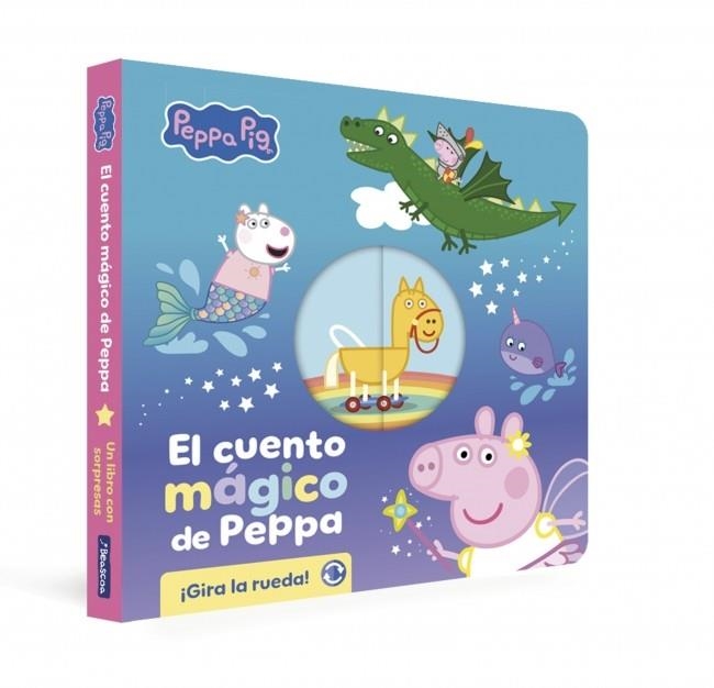 Peppa Pig. Libro de cartón - El cuento mágico de Peppa | 9788448873219 | Hasbro | Librería Castillón - Comprar libros online Aragón, Barbastro