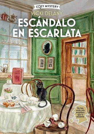 Escándalo en escarlata (Cozy Mystery) - SERIE MISTERIOS EN LA LIBRERIA SHERLOCK H OLMES 4 | 9791387752248 | Delany, Vicki | Librería Castillón - Comprar libros online Aragón, Barbastro