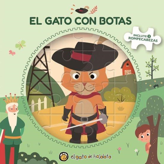 El gato con botas (Libro + 3 puzles) ("Clásicos para armar") | 9786313073955 | VV.AA. | Librería Castillón - Comprar libros online Aragón, Barbastro