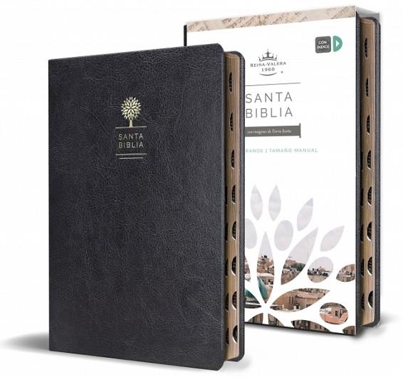 Biblia Reina Valera 1960 letra grande. Símil piel negro | 9781644732168 | Reina Valera Revisada | Librería Castillón - Comprar libros online Aragón, Barbastro