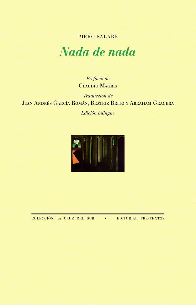 Nada de nada | 9791388054228 | Salabè, Piero | Librería Castillón - Comprar libros online Aragón, Barbastro