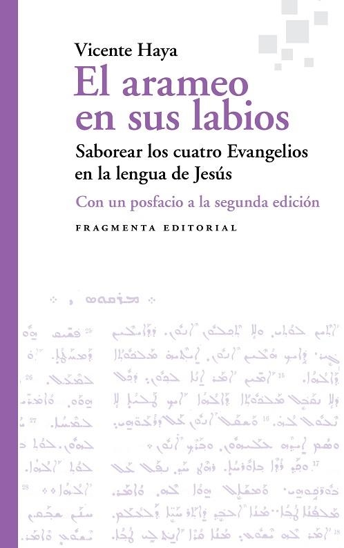 El arameo en sus labios | 9791387548308 | Haya, Vicente | Librería Castillón - Comprar libros online Aragón, Barbastro