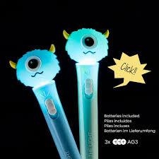 BOLÍGRAFO CON LUZ MONSTER - 2 COLORES SURTIDOS | 8422593120958 | Librería Castillón - Comprar libros online Aragón, Barbastro