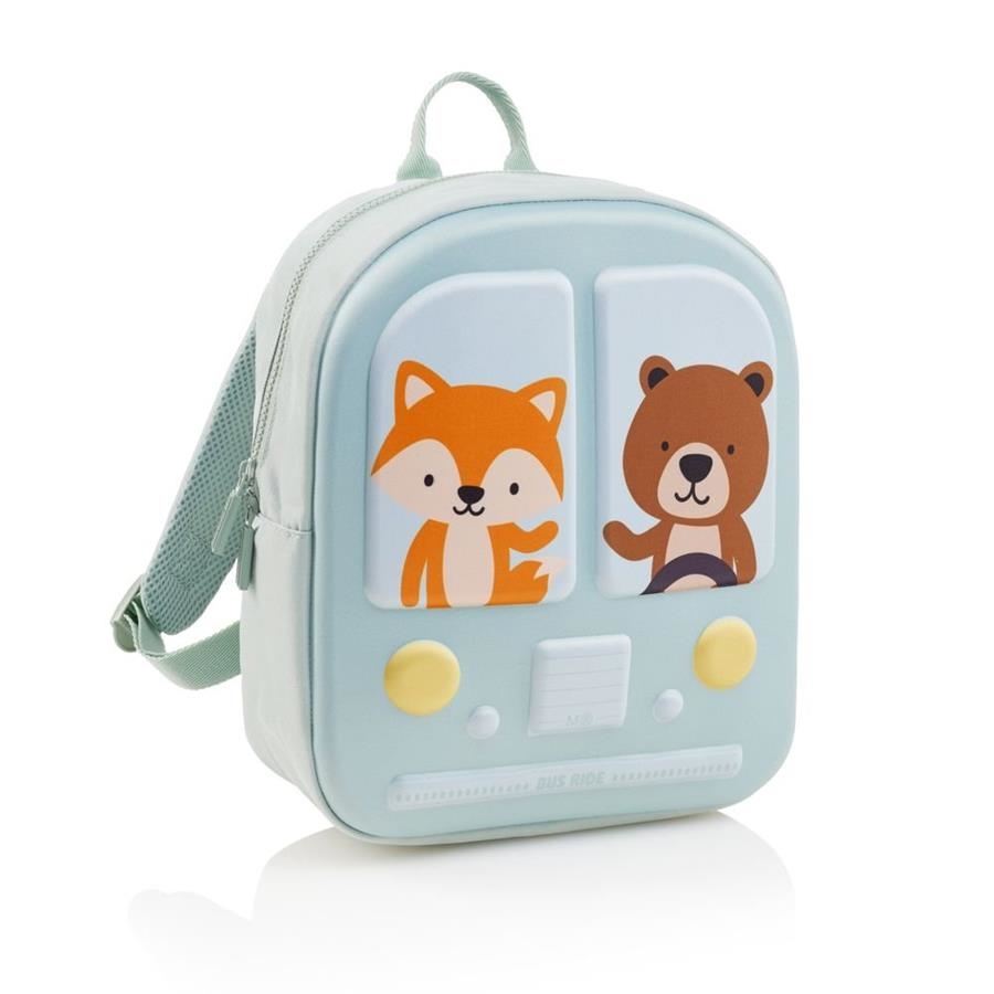 MINI MOCHILA BUS STOP VERDE | 8422593193938 | Librería Castillón - Comprar libros online Aragón, Barbastro