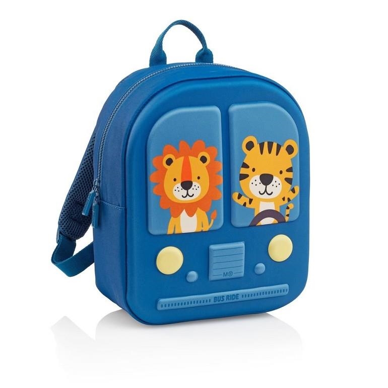 MINI MOCHILA BUS STOP AZUL MARINO | 8422593193914 | Librería Castillón - Comprar libros online Aragón, Barbastro