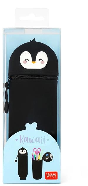 LEGAMI ESTUCHE PORTATODO KAWAII 2 EN 1 SILICONA PENGUIN | 8052694010041 | Librería Castillón - Comprar libros online Aragón, Barbastro