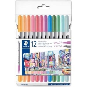 ROTULADORES DOBLE PUNTA STAEDTLER 12 COLORES PASTEL | 4007817169001 | Librería Castillón - Comprar libros online Aragón, Barbastro