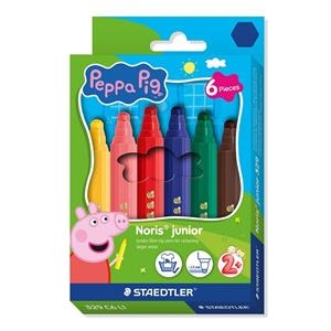 PEPPA PIG ROTULADOR FIBRA NORIS JUNIOR 6 COLORES | 4007817179673 | Librería Castillón - Comprar libros online Aragón, Barbastro