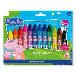 PEPPA PIG CERAS NORIS JUNIOR 12 COLORES | 4007817179628 | Librería Castillón - Comprar libros online Aragón, Barbastro