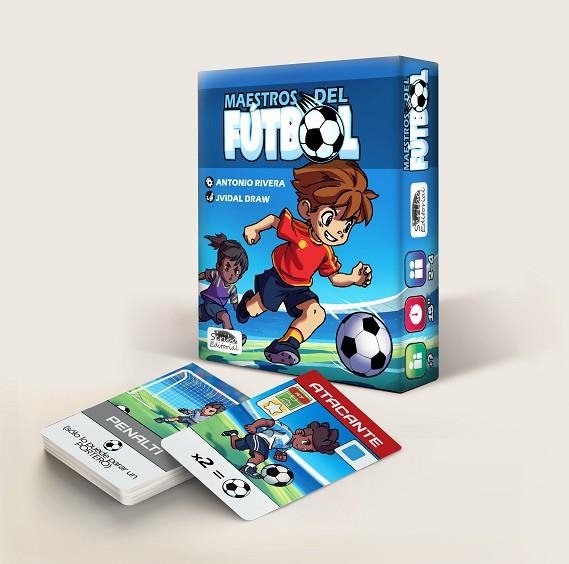 JUEGO MAESTROS DEL FUTBOL | 0713317442684 | Rivera, Antonio; Draw, Jvidal | Librería Castillón - Comprar libros online Aragón, Barbastro