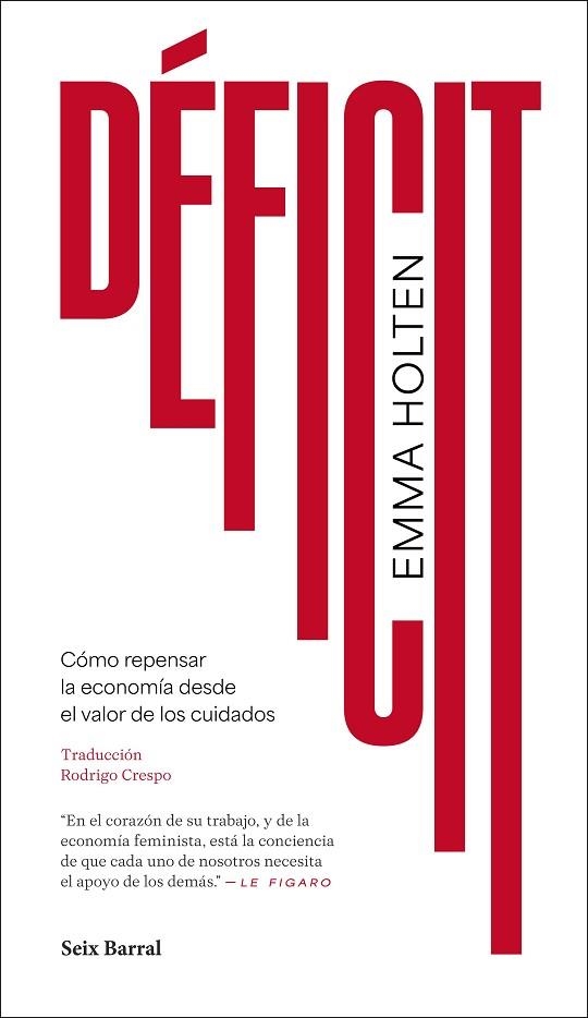 Déficit | 9788432250293 | Holten, Emma | Librería Castillón - Comprar libros online Aragón, Barbastro