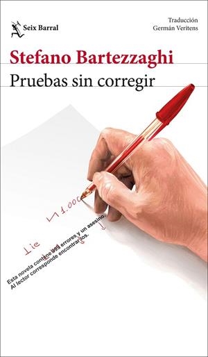 Pruebas sin corregir | 9788432250880 | Bartezzaghi, Stefano | Librería Castillón - Comprar libros online Aragón, Barbastro
