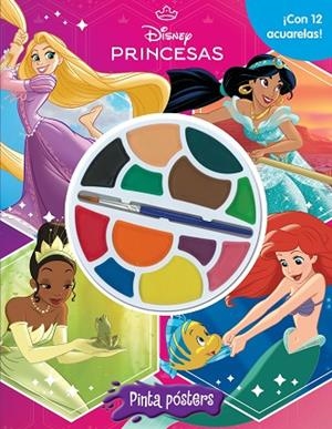Princesas. Pinta pósters | 9791387526856 | Disney | Librería Castillón - Comprar libros online Aragón, Barbastro