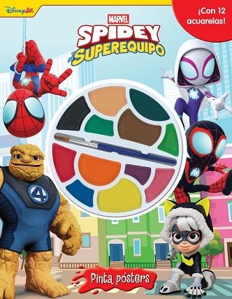 Spidey y su superequipo. Pinta pósters | 9788410362291 | Marvel | Librería Castillón - Comprar libros online Aragón, Barbastro