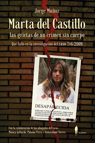 Marta del Castillo. Las grietas de un crimen sin cuerpo | 9788419188847 | Muñoz, Jorge | Librería Castillón - Comprar libros online Aragón, Barbastro