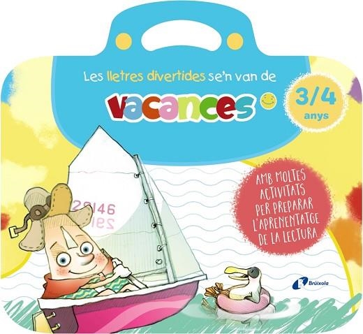 Les lletres divertides se'n van de vacances. 3-4 anys | 9788413493992 | Carril Martínez, Isabel | Librería Castillón - Comprar libros online Aragón, Barbastro