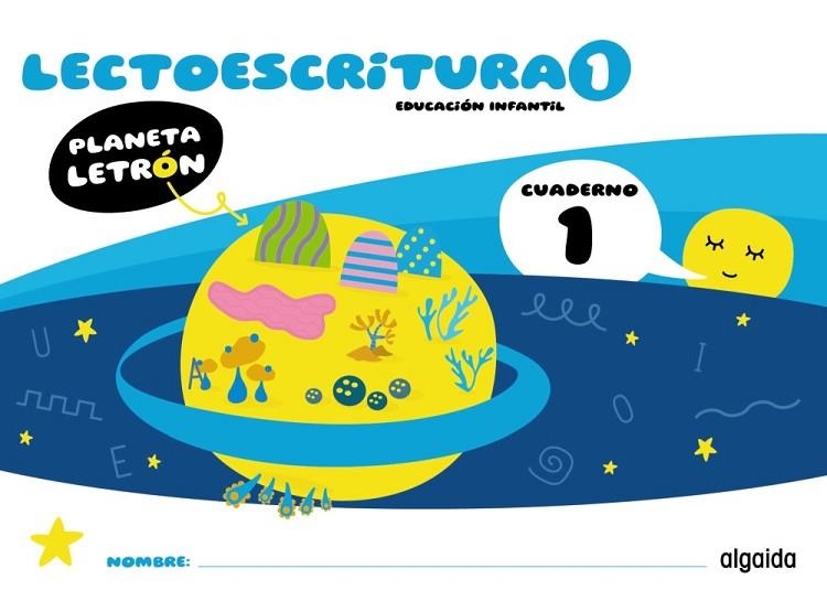 Planeta Letrón. Lectoescritura. Nivel 1. Cuaderno 1 | 9788491899518 | Pino Mures, Francisca | Librería Castillón - Comprar libros online Aragón, Barbastro
