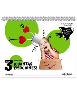 ¡Cuántas emociones!. Nivel 3 | 9788414337370 | Dorado Navarro, Raquel | Librería Castillón - Comprar libros online Aragón, Barbastro