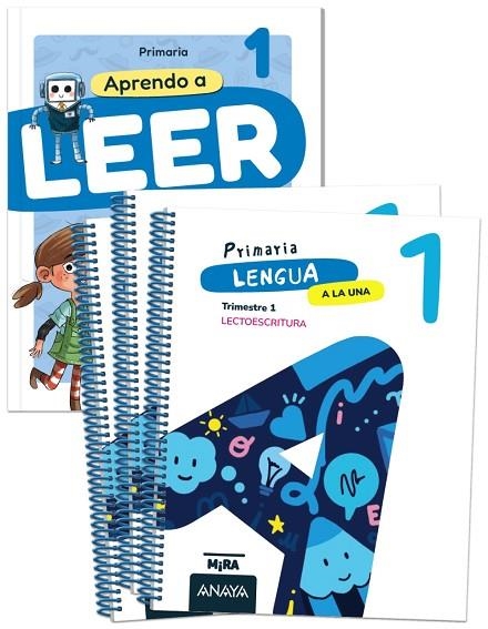 Lengua 1. A la una. + Incluye Aprendo a leer con Detectives del recreo | 9788414345733 | Grupo Anaya | Librería Castillón - Comprar libros online Aragón, Barbastro