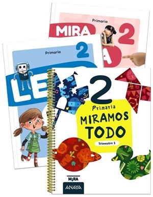 Miramos todo 2. Primer trimestre. + Detectives del recreo + Mira, toca, siente... las mates 2 | 9788414354643 | Grupo Anaya | Librería Castillón - Comprar libros online Aragón, Barbastro