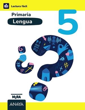Lengua 5. Lectura Fácil | 9788414346594 | Grupo Anaya | Librería Castillón - Comprar libros online Aragón, Barbastro