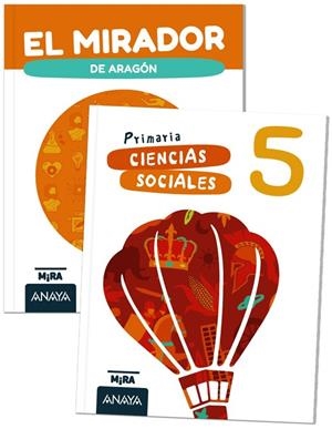 Ciencias Sociales 5 + El mirador de Aragón | 9788414350034 | Grupo Anaya | Librería Castillón - Comprar libros online Aragón, Barbastro