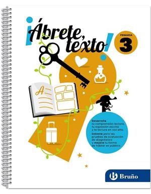 Ábrete, texto 3 | 9788469636008 | Grupo Bruño | Librería Castillón - Comprar libros online Aragón, Barbastro
