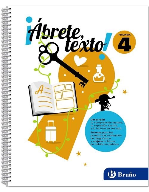 Ábrete, texto 4 | 9788469636022 | Grupo Bruño | Librería Castillón - Comprar libros online Aragón, Barbastro
