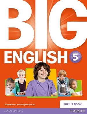 Big English 5 Pupils Book stand alone | 9781447951308 | Herrera, Mario | Librería Castillón - Comprar libros online Aragón, Barbastro