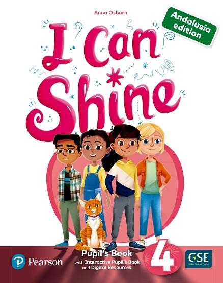 I Can Shine Andalusia 4 Pupil's Book & Interactive Pupil's Book andDigital Resources Access Code | 9788420578255 | Osborn, Anna | Librería Castillón - Comprar libros online Aragón, Barbastro