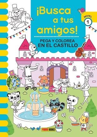 ¡BUSCA A TUS AMIGOS! PEGA Y COLOREA EN EL CASTILLO | 9788410511262 | Librería Castillón - Comprar libros online Aragón, Barbastro