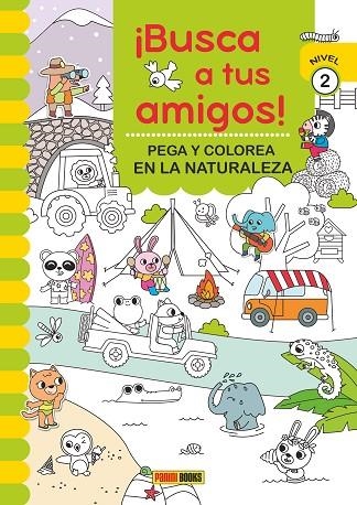 ¡BUSCA A TUS AMIGOS! PEGA Y COLOREA EN LA NATURALEZA | 9788410511286 | Librería Castillón - Comprar libros online Aragón, Barbastro