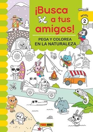 ¡BUSCA A TUS AMIGOS! PEGA Y COLOREA EN LA NATURALEZA | 9788410511286 | Librería Castillón - Comprar libros online Aragón, Barbastro
