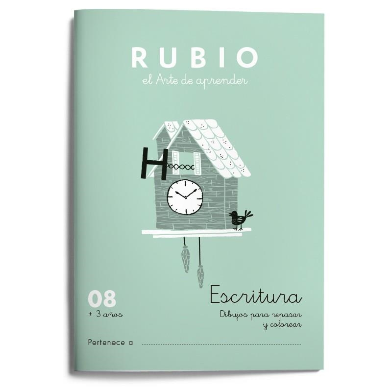 Escritura RUBIO 08 (dibujos) | 9788417427498 | Rubio Silvestre, Ramón | Librería Castillón - Comprar libros online Aragón, Barbastro
