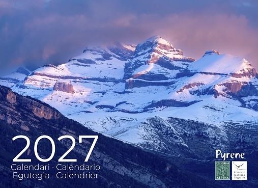 Calendario Pyrene 2027 - Alpina | 9788470112157 | ALPINA, EDITORIAL | Librería Castillón - Comprar libros online Aragón, Barbastro